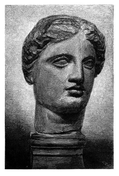 希腊头雕塑图片下载