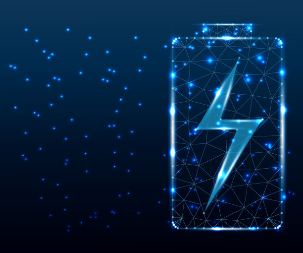 电池，多边形，蓝星4图片下载