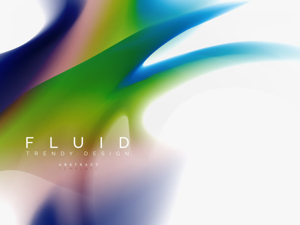 背景抽象色流，液体设计图片下载