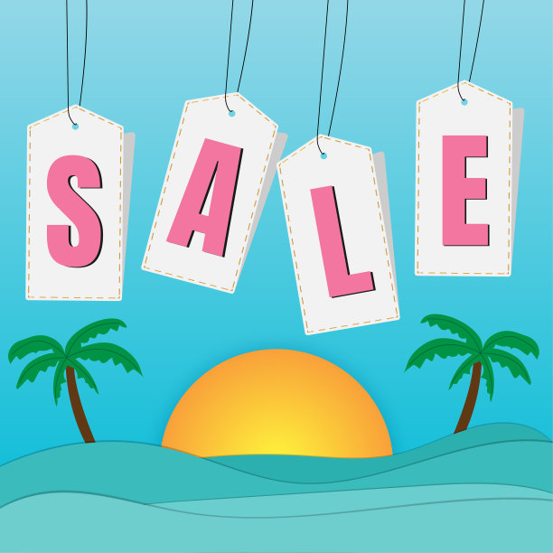 夏季促销横幅促销图片下载