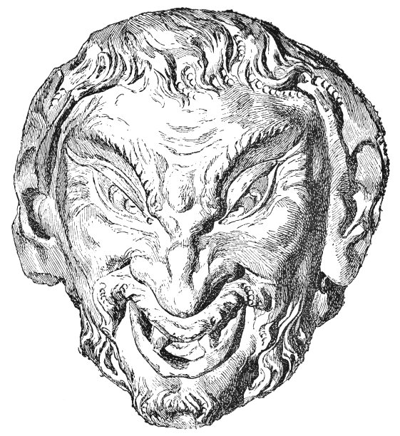 米开朗基罗的《牧神之头》(15世纪)图片下载