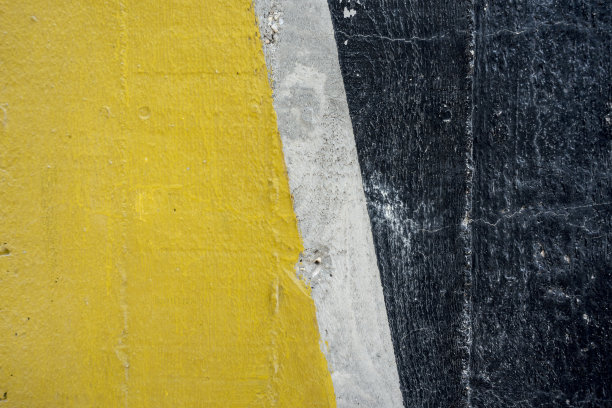 黄黑墙漆细节图片下载