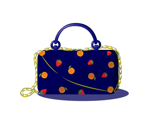 手提袋的插图图片下载