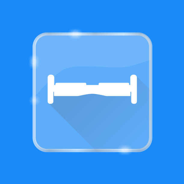 扁平式陀螺仪剪影图标图片下载