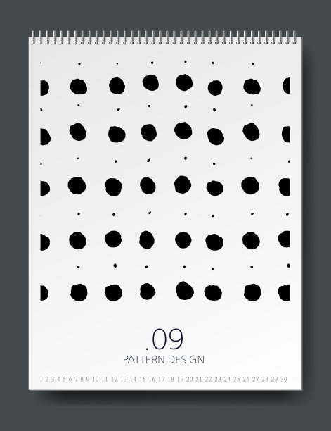 插图，图案，日历，套，书封面图片下载