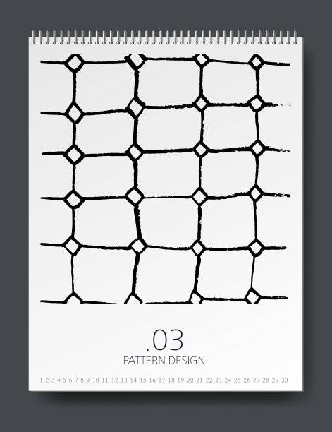 插图，图案，日历，套，书封面图片下载