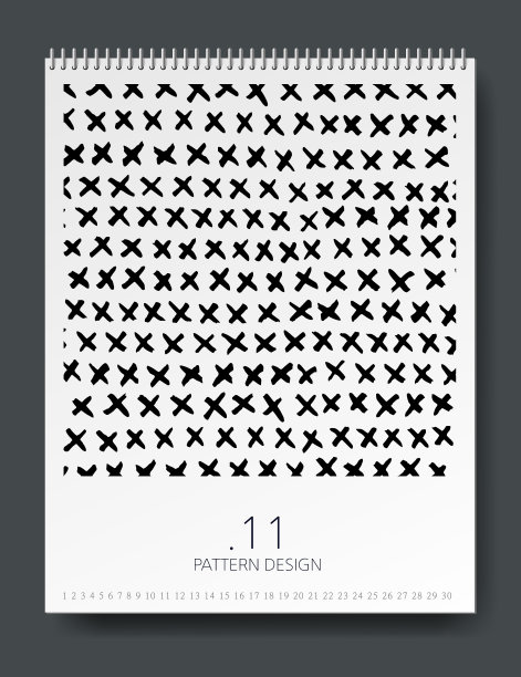 插图，图案，日历，套，书封面图片下载