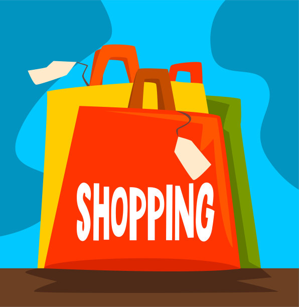 购物依赖、不良习惯和成瘾是现代社会的载体例证图片下载