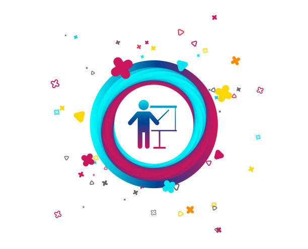 展示广告牌标志图标。图片下载