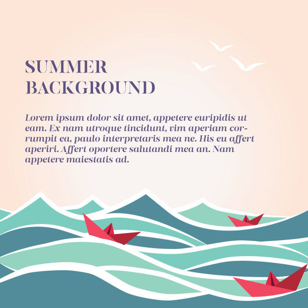 海洋背景与复制空间图片下载