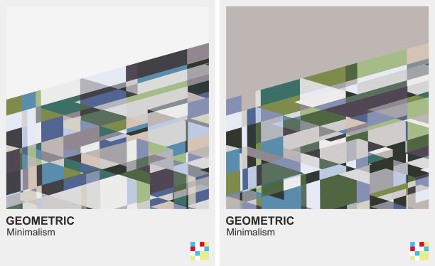 三角形几何图案背景图片下载