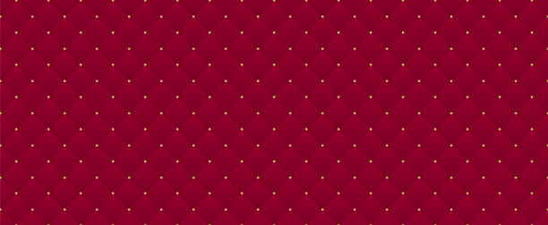 深紫红色无缝图案。可用于高级皇室派对。图片下载