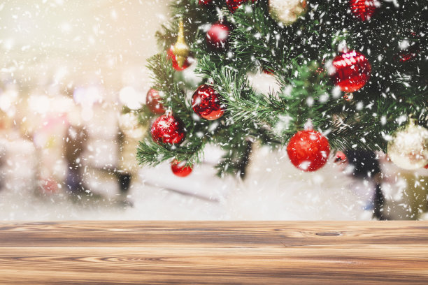 圣诞节和新年的背景图片下载