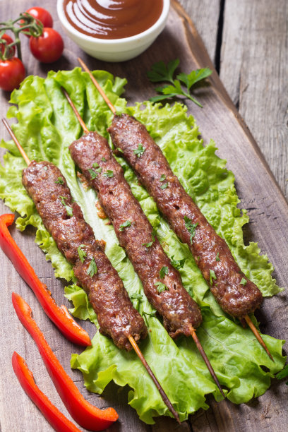 烤肉串或烤肉串图片下载