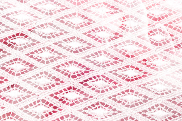 纹理背景图案。花边的白色织物。手蕾丝上的白色背景。白色饰品，婚纱面料上的刺绣，明信片，照片墙纸，海报，图片下载