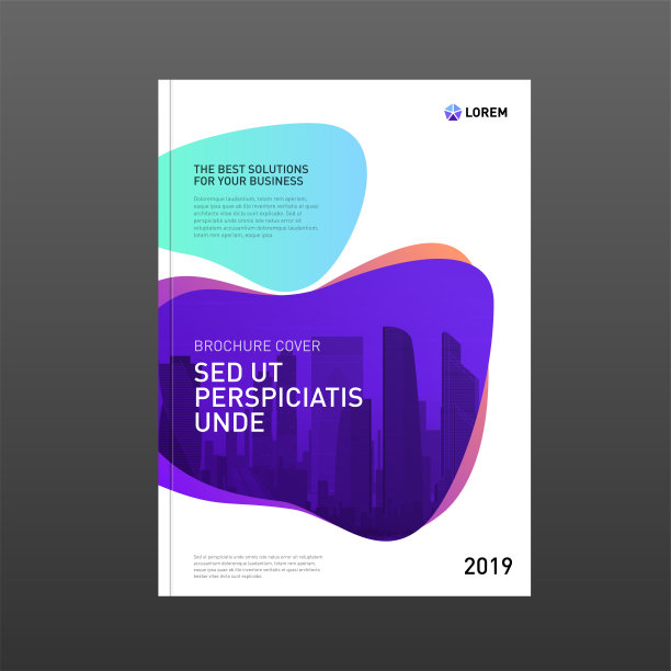 企业宣传册封面设计布局图片下载