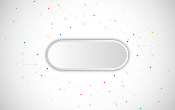 几何抽象背景与连接的点和线。分子结构和通信。数字技术背景和网络连接。图片下载