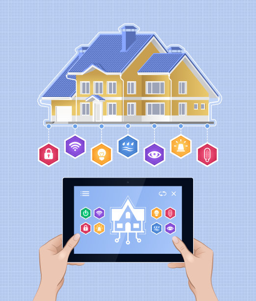 通过移动应用程序控制智能家居图片下载