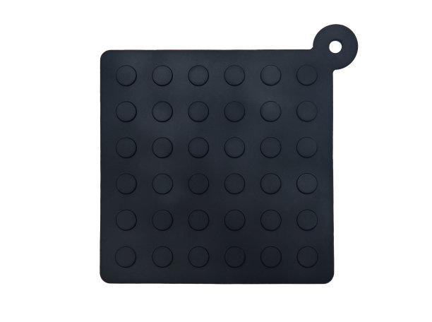 硅胶厨房垫隔离在白色背景图片下载