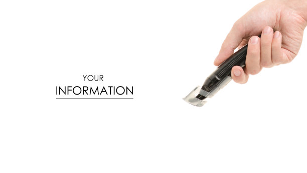 男性手修剪图案图片下载