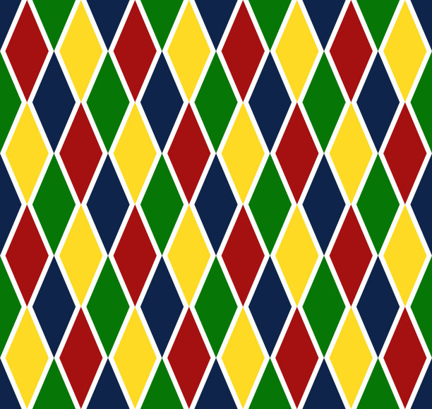 彩色菱形斜纹无缝图案图片下载