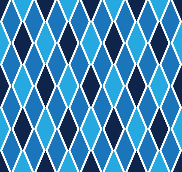 菱形斜纹无缝蓝色图案图片下载