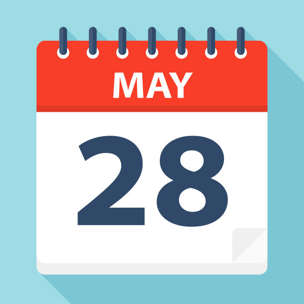 5月28日-日历图标图片下载