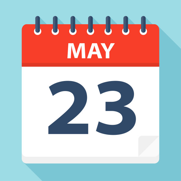 5月23日-日历图标图片下载