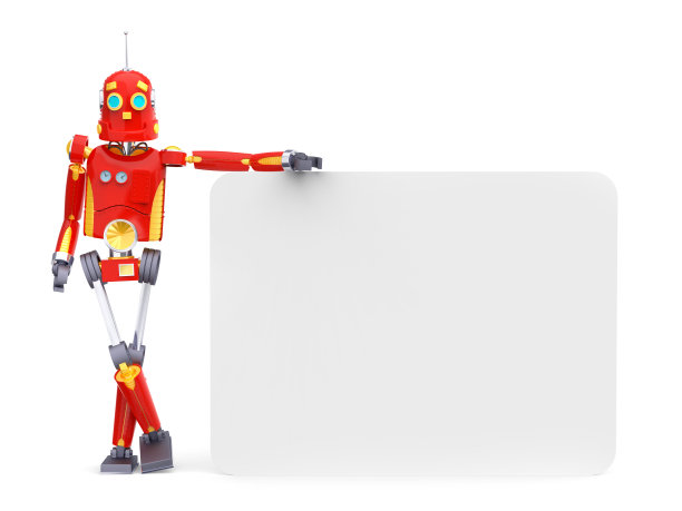 复古机器人板图片下载