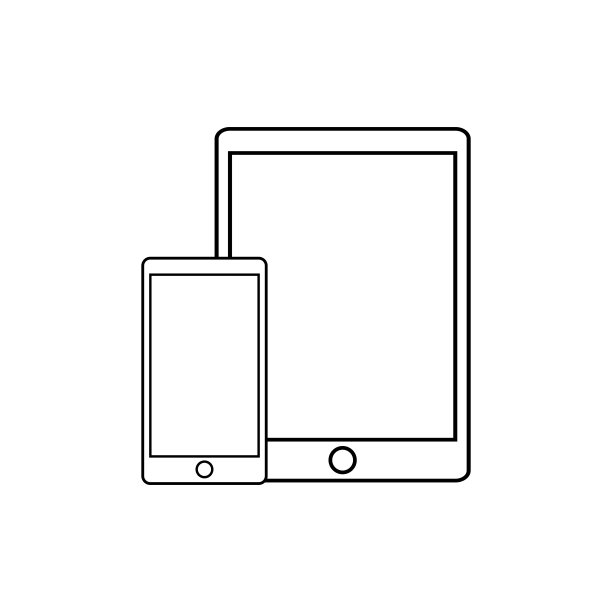 线图标-设备矢量符号，线形图形孤立在白色上。象征,标志说明。像素完美图片下载