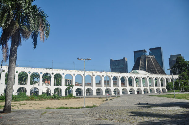 在里约热内卢的里约渡槽图片下载