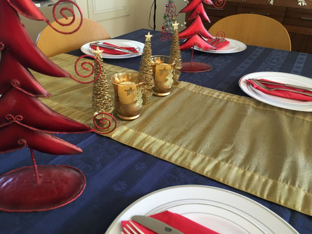 圣诞节的地方设置图片下载