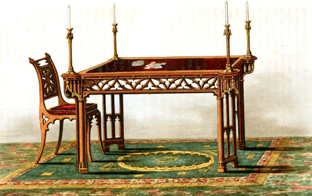 哥特式家具图片下载