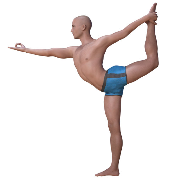 姿势右孤立图片下载