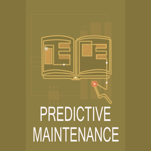 显示预测性维护的手写概念。预测何时可能发生设备故障图片下载