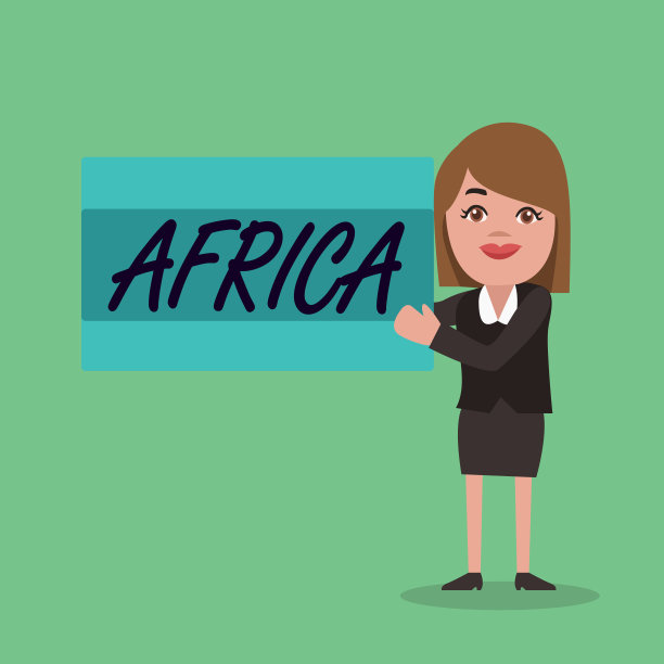 显示非洲的文字标志。概念照片世界第二大和第二人口最多的大陆阿拉伯图片下载
