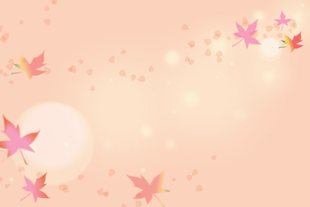 枫叶在空中飘来飘去，秋日的概念背景纹理。抽象的壁纸。图片下载