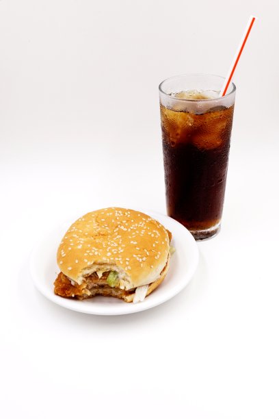 炸鸡里脊汉堡图片下载