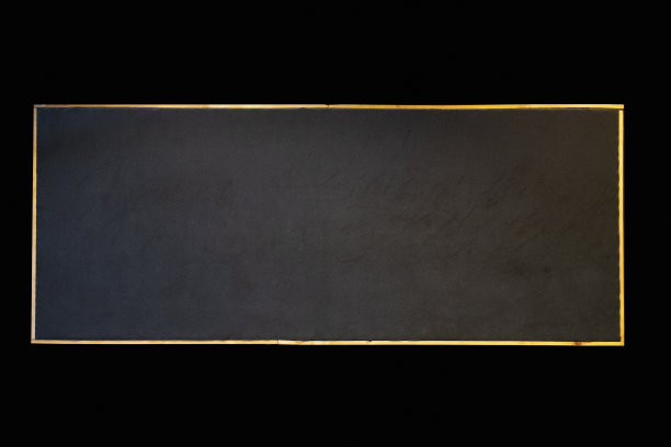 旧木框黑板图片下载