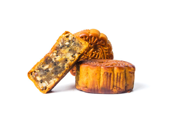 中秋月饼隔离图片下载