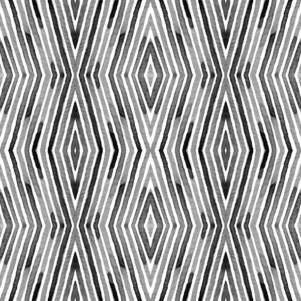 黑白几何水彩。好奇的缝图片下载