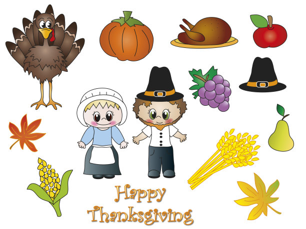 感恩节的图标图片下载