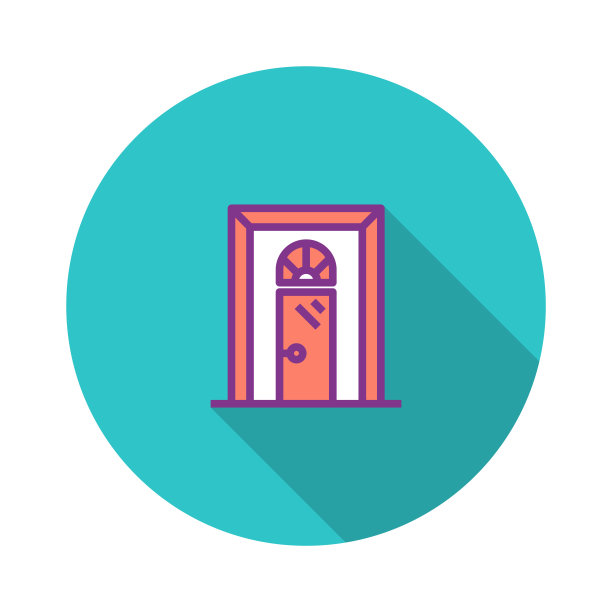 入口门平面图标图片下载