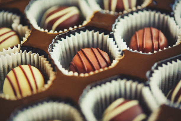 各式各样的巧克力糖果图片下载
