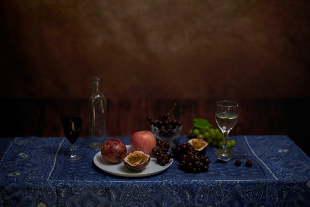 最古老风格的一组食物的照片图片下载