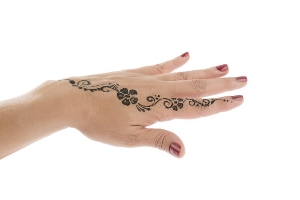 指甲花或Mehandi隔离图片下载