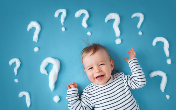 有很多问号的小男孩图片下载