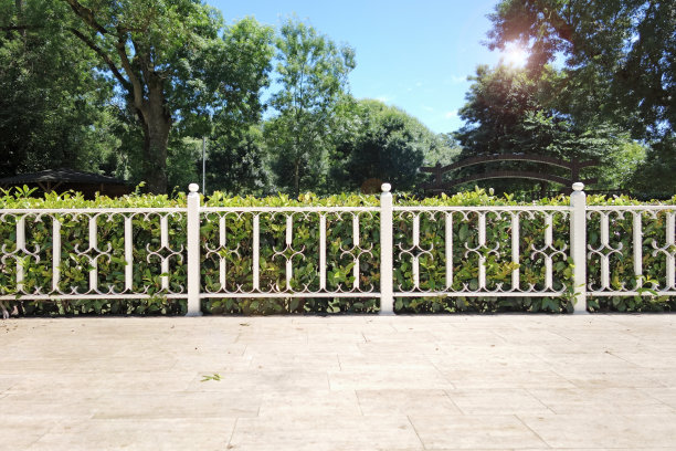 栅栏院子里图片下载