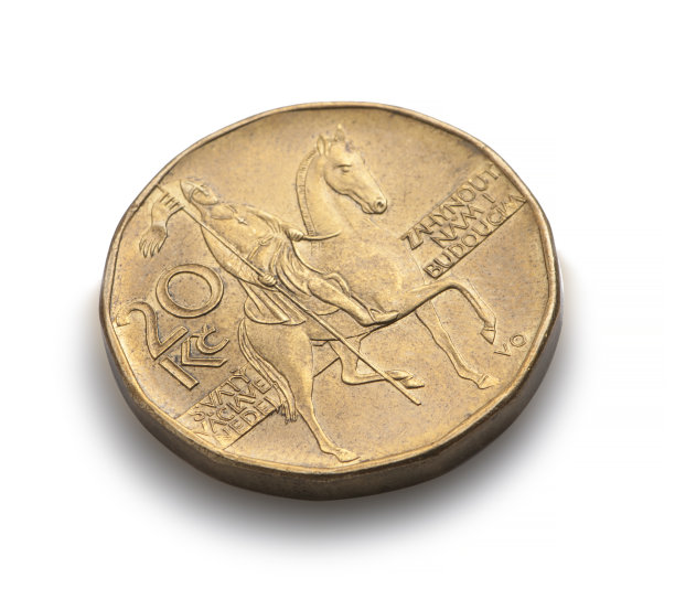 捷克克朗硬币图片下载
