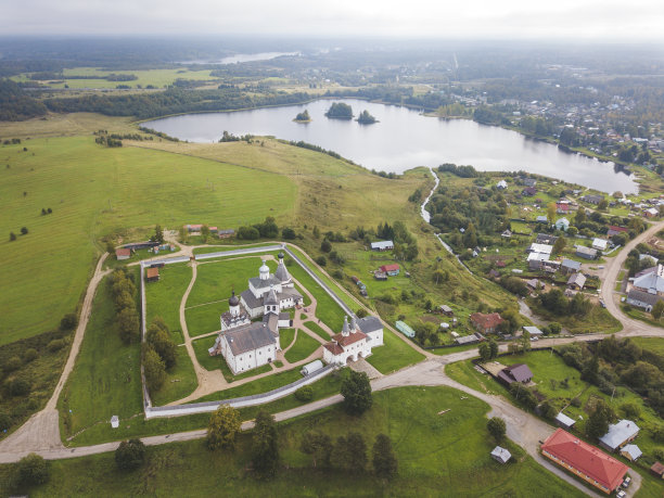 Ferapontov修道院。沃洛格达景观图片下载